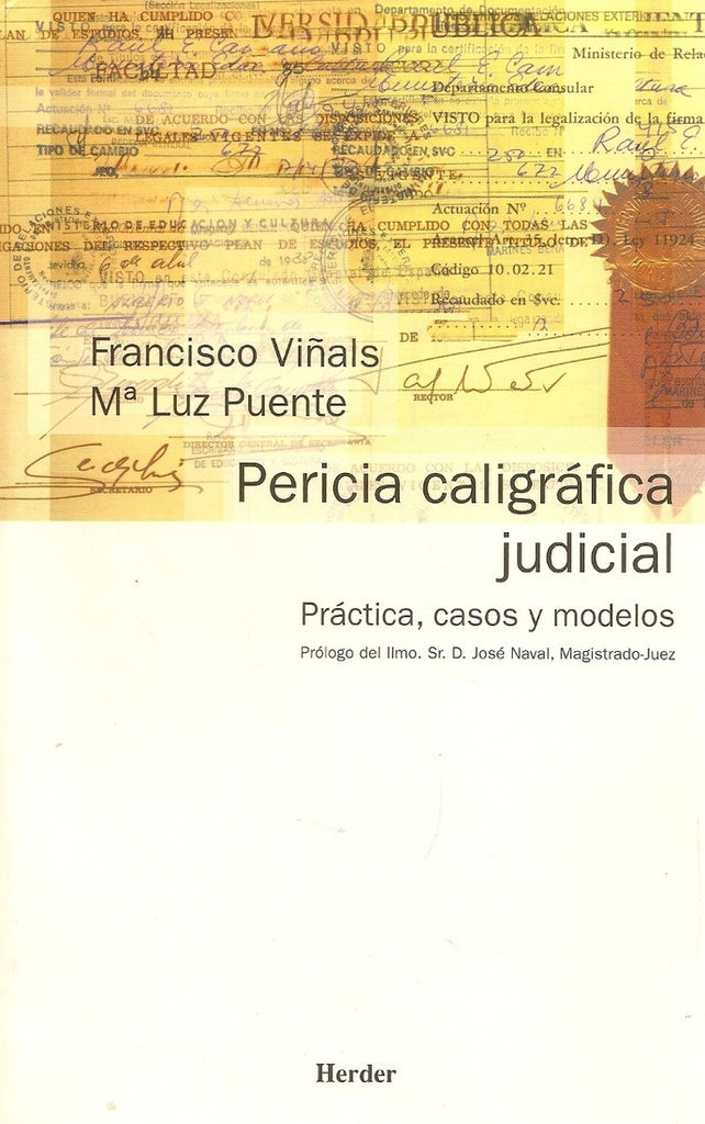 PERICIA CALIGRAFICA JUDICIAL | VIÑALS
