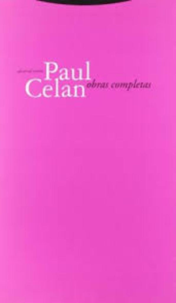 PAUL CELAN OBRAS COMPLETAS | CELANPAUL