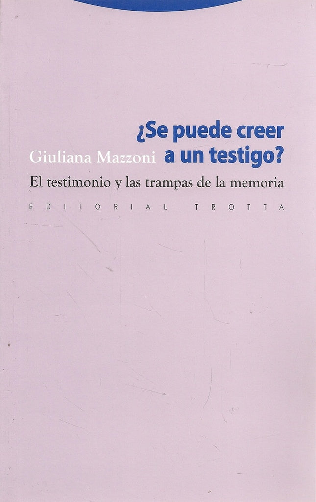 SE PUEDE CREER EN UN TESTIGO | MAZZIONI GULIANA