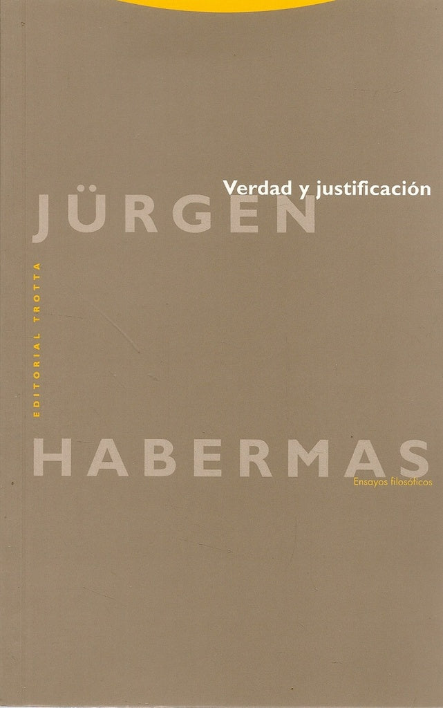 VERDAD Y JUSTIFICACION | HABERMASJURGEN