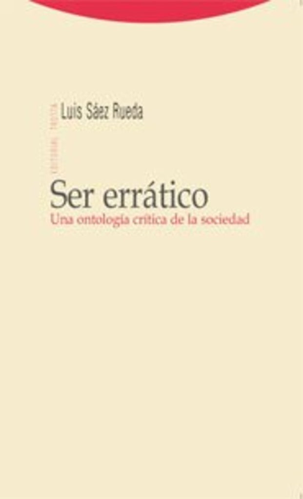 SER ERRATICO (R) | SAEZ RUEDALUIS