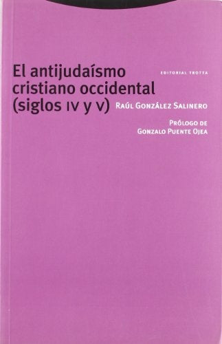 ANTIJUDAISMO CRISTIANO OCCIDENTAL S,IV-V EPR | GONZALEZ SALINERORAUL