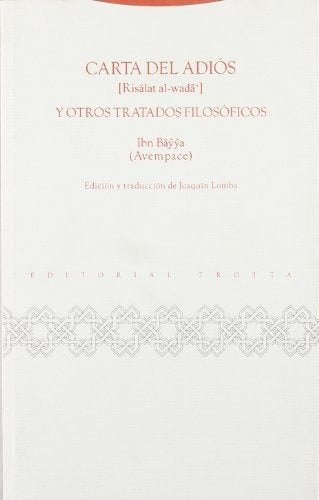 CARTA DEL ADIOS Y OTROS TRATADOS FILOSOFICOS | LOMBAJOAQUIN