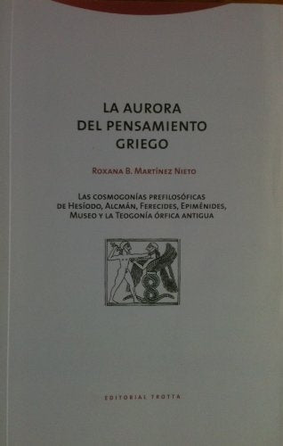 AURORA DEL PENSAMIENTO GRIEGO LA EPF | MARTINEZ NIETOROXANA