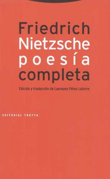 POESIA COMPLETA 1869-1888 NIETZCHE | NIETZSCHEFRIEDRICH