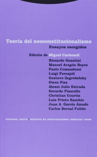 TEORIA DEL NEOCONSTITUCIONALISMO | AAVV (alemanes)