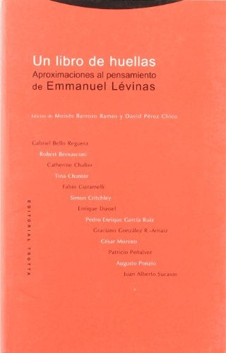 UN LIBRO DE HUELLAS | LEVINASEMMANUEL