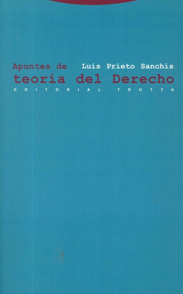 APUNTES DE TEORIA DEL DERECHO | PRIETO SANCHISLUIS