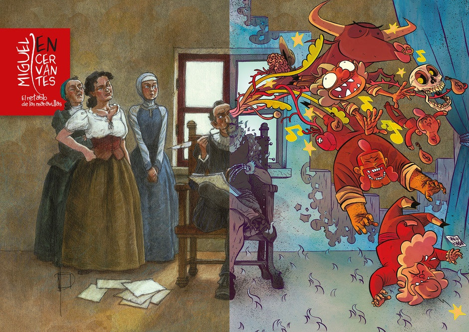 MIGUEL EN CERVANTES EL RETABLO DE LAS MARAVILLAS | RUBINDAVIDPRADO MIGUEL