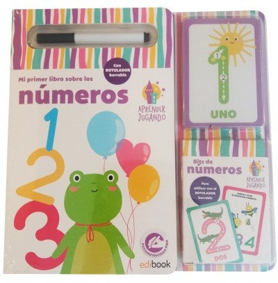 LIBRO CARTON + BITS APRENDER JUGANDO NUMEROS | SIN ASIGNAR