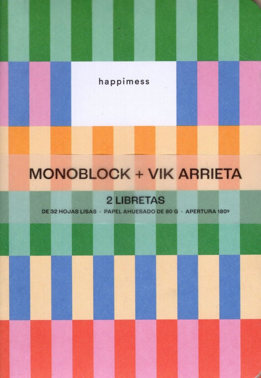 LIBRETA X2 POCKET RAINBOW DANCER | SIN ASIGNAR