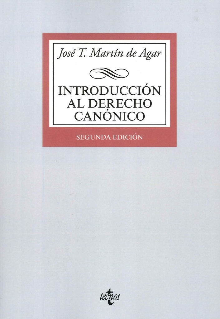 INTRODUCCION AL DERECHO CANONICO | JOSE T MARTIN DE AGAR
