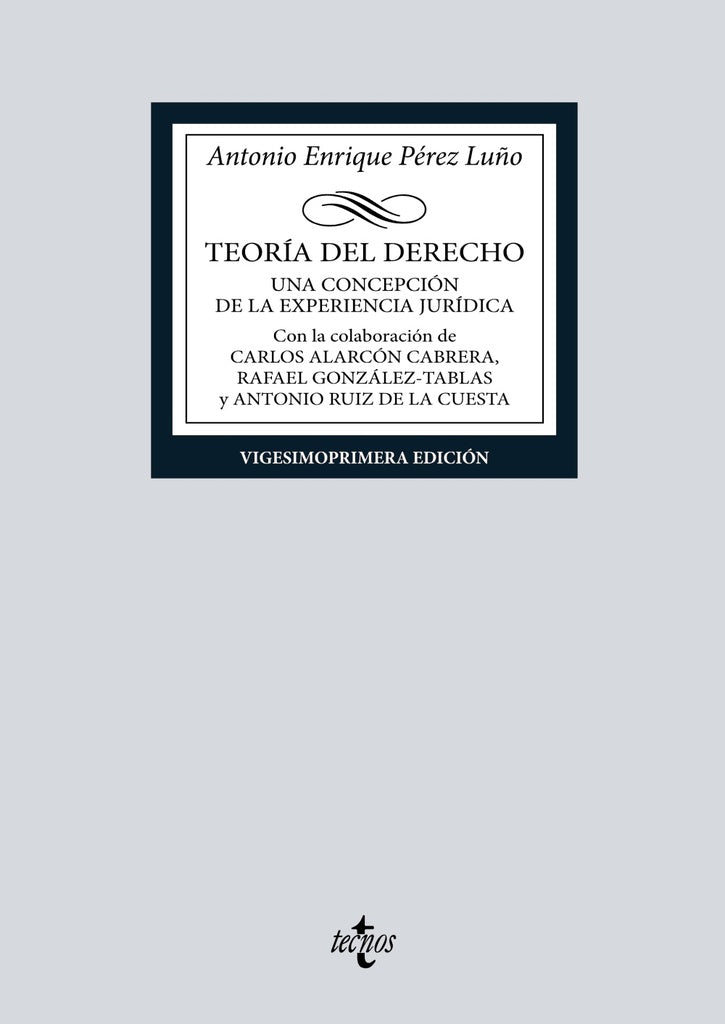 TEORIA DEL DERECHO | ANTONIO ENRIQUE/ALARCON CABR PEREZ LUÑO