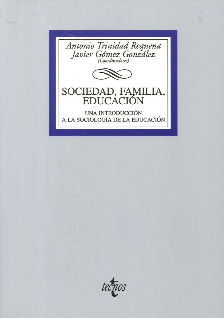 SOCIOLOGIA DE LA EDUCACION | JAVIER GOMEZ GONZALEZ