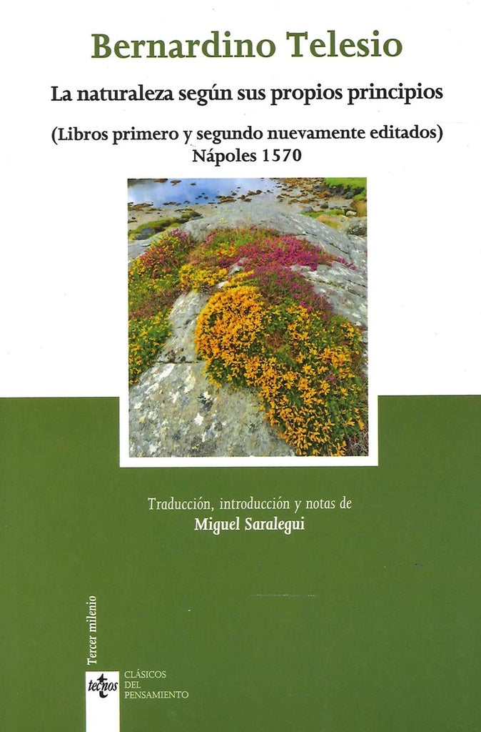 NATURALEZA SEGUN SUS PROPIOS PRINCIPIOS,LA | BERNARDINO TELESIO