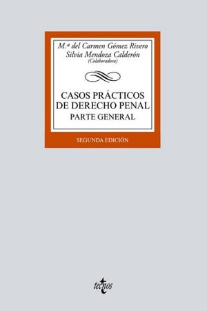 CASOS PRACTICOS DE DERECHO PENAL PARTE GENERAL | CARMEN GOMEZ RIVERO