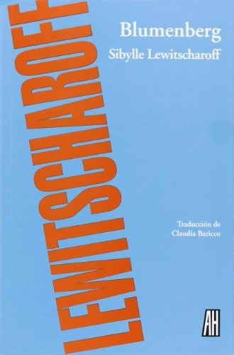 BLUMENBERG | SIBYLLE LEWITSCHAROFF