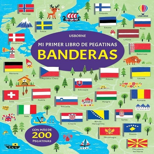 BANDERAS MI PRIMER LIBRO DE PEGATINAS | HEINRICH / AA.VV. HOFFMANN