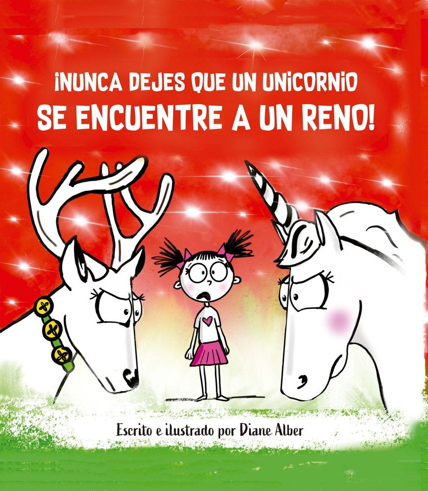 NUNCA DEJES QUE UN UNICORNIO SE ECNUENTRE A UN RENO! | Diane Albert