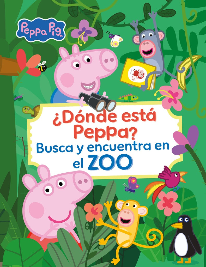 DONDE ESTA PEPPA? BUSCA Y ENCUENTRA ZOO | Hasbro