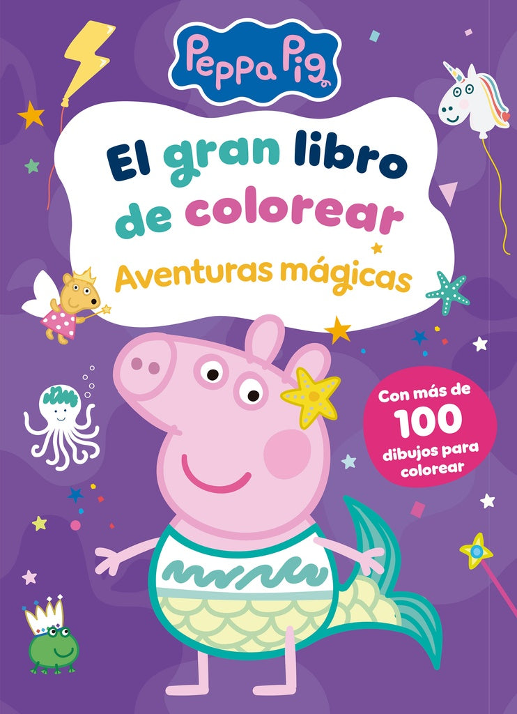 El gran libro de colorear. Aventuras mágicas | Hasbro
