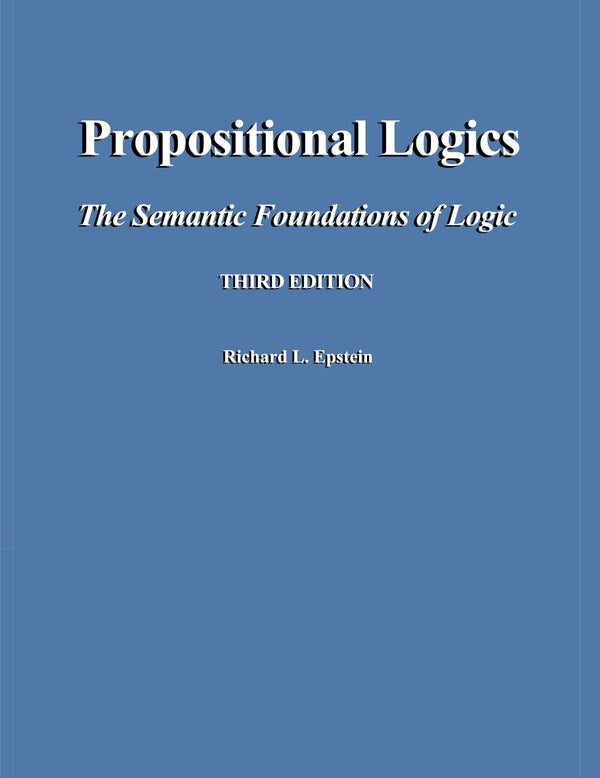 Propositional Logics | RICHARDLOUIS EPSTEIN