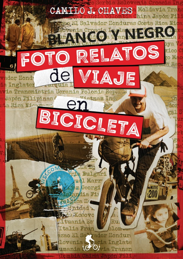 Foto Relatos de Viaje en Bicicleta version B/N | CamiloJoseChaves Montilla