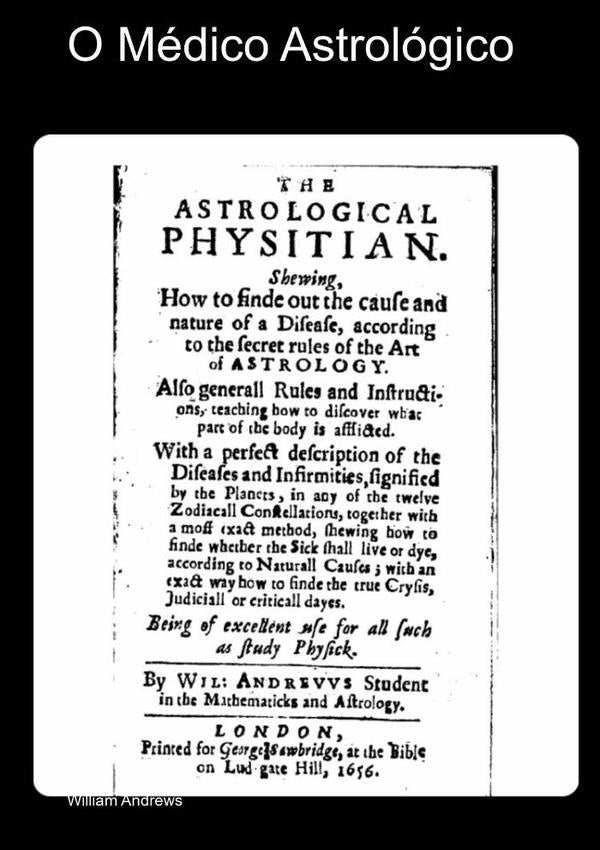 O Medico Astrologico | William Andrews