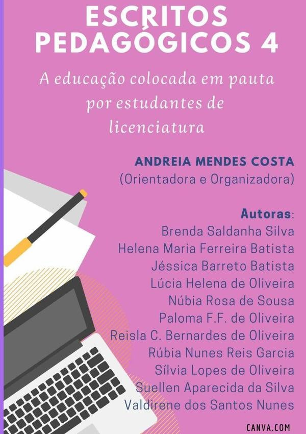 Escritos Pedagogicos 4 | AndreiaMendesCosta (org.)