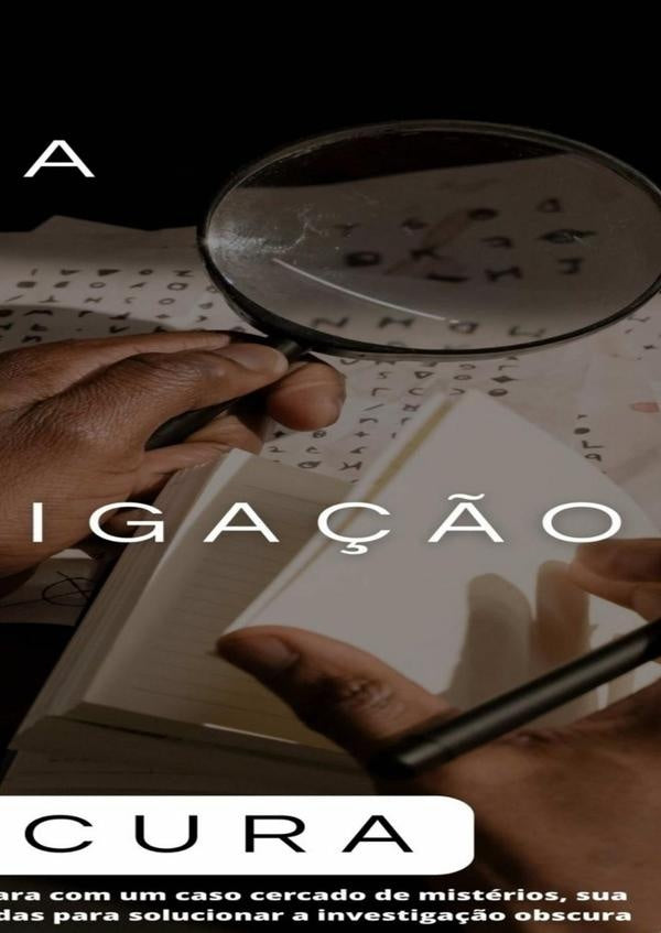 A Investiga??o Obscura | Alisson Reis