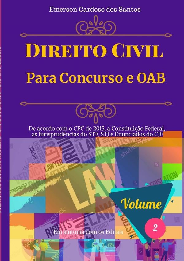 Direito Civil Para Concurso E Oab | EmersonCardosoDos Santos