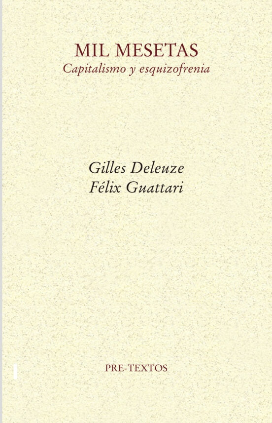 MIL MESETAS | GILLES/ GUATTARI FELIX DELEUZE