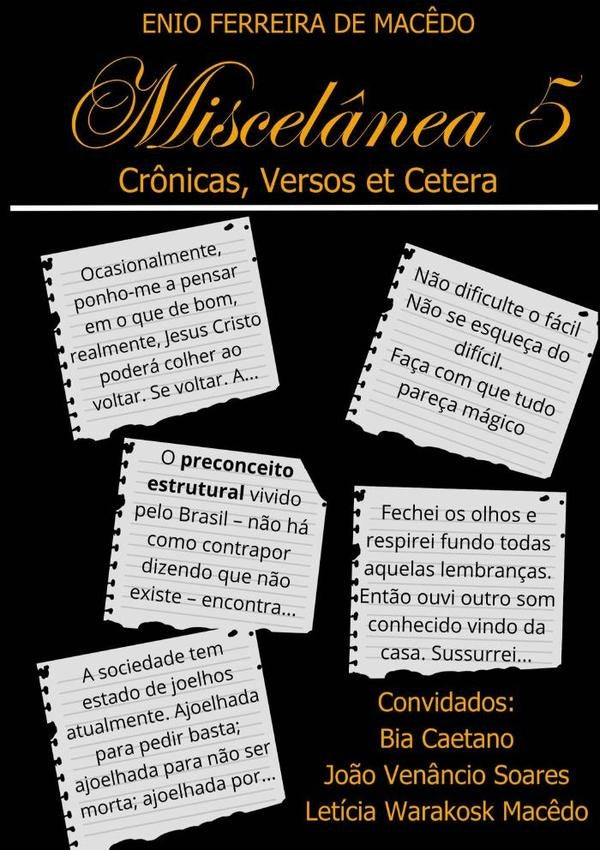 Miscel?nea 5 | EnioFerreiraDe Mac?do