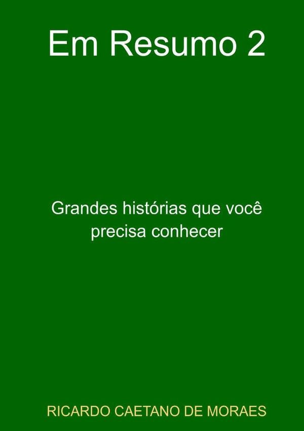 Em Resumo 2 | RicardoCaetanoDe Moraes