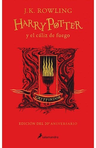 Harry Potter y el cáliz de fuego (edición Gryffindor de 20º aniversario) (Harry Potter 4) | J. K. Rowling