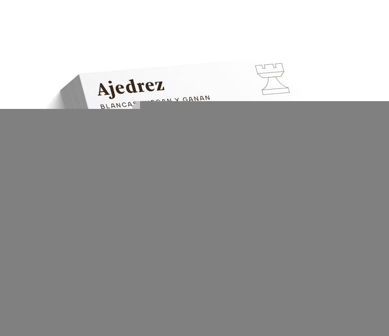 Ajedrez. Blancas juegan y ganan | Varios autores