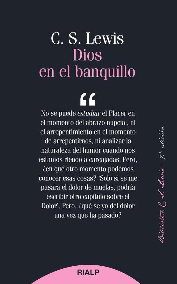 Dios en el banquillo | LewisC. S.