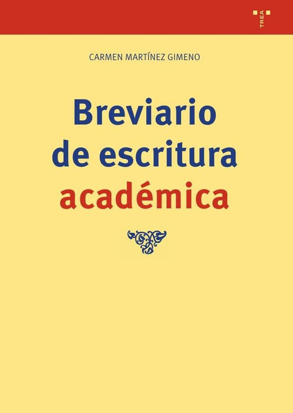 Breviario de escritura academica | CarmenMartinez Gimeno