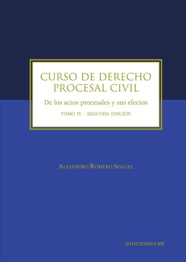 Curso de derecho procesal civil | AlejandroRomero Seguel