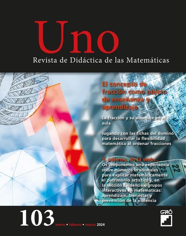 El concepto de fraccion como objeto de ense?anza y aprendizaje - Uno num. 103 | AA.VV. .