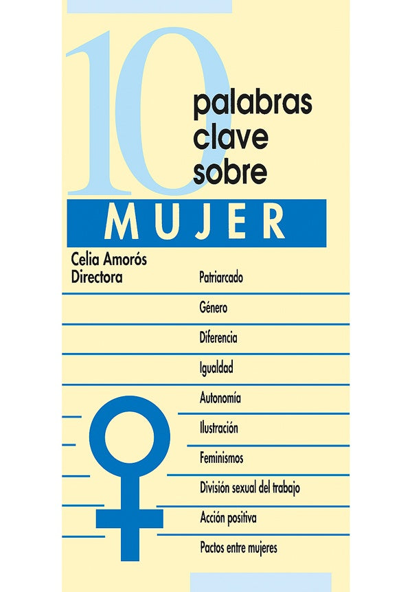 10 palabras clave sobre mujer | CeliaAmoros Puente