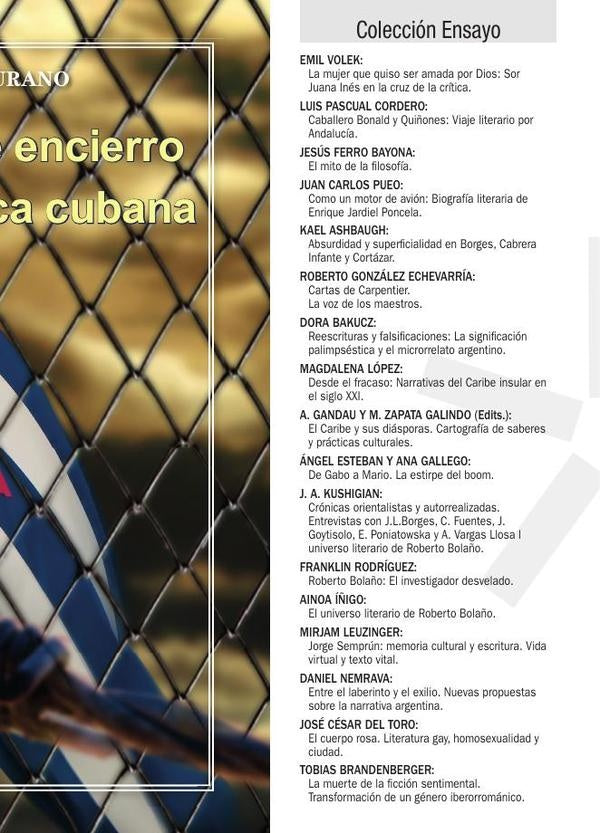 Narrativas de encierro en la Republica cubana | Jorge Marturano