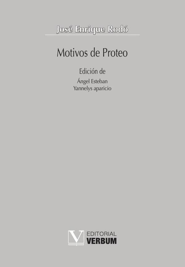 Motivos de Proteo | JoseEnrique Rodo