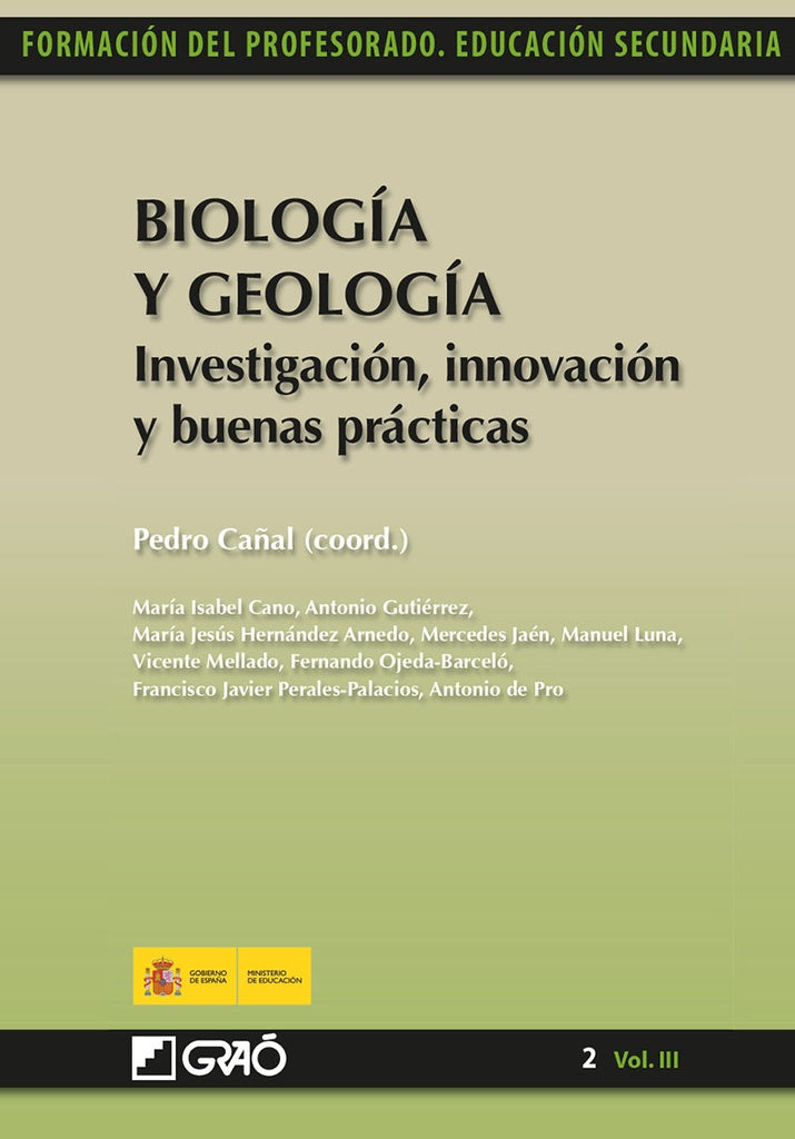 BIOLOGIA Y GEOLOGIA. INVESTIGACION INNOVACION Y BUENAS PRAC | MARIA ISABEL CANO