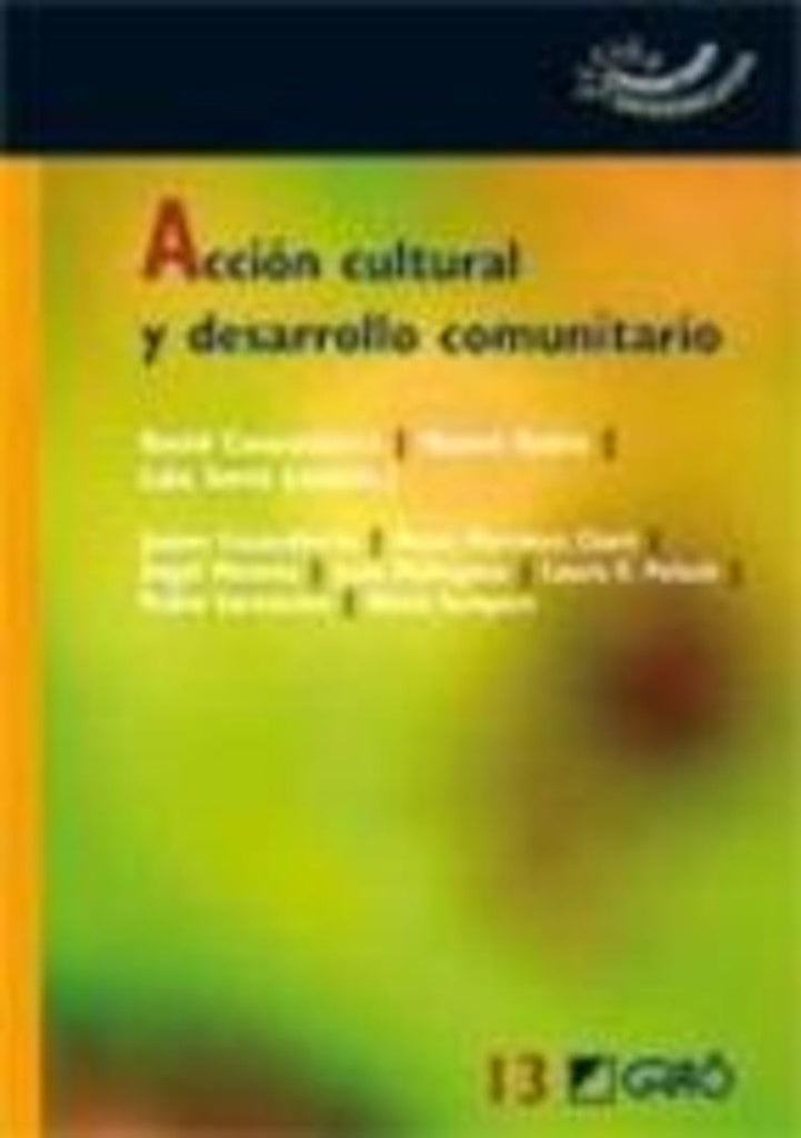 ACCION CULTURAL Y DESARROLLO COMUNITARIO | DAVID CASACUBERTA