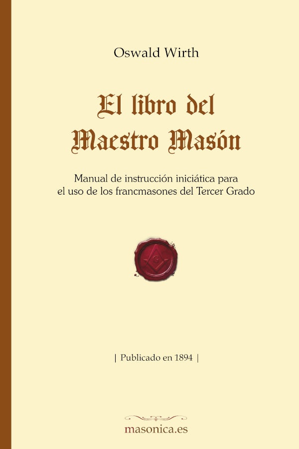 El libro del Maestro Mason | Oswald Wirth