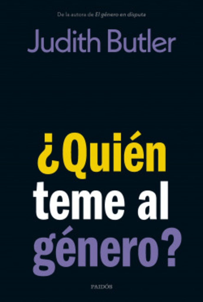 QUI?N TEME AL G?NERO? | JUDITH BUTLER