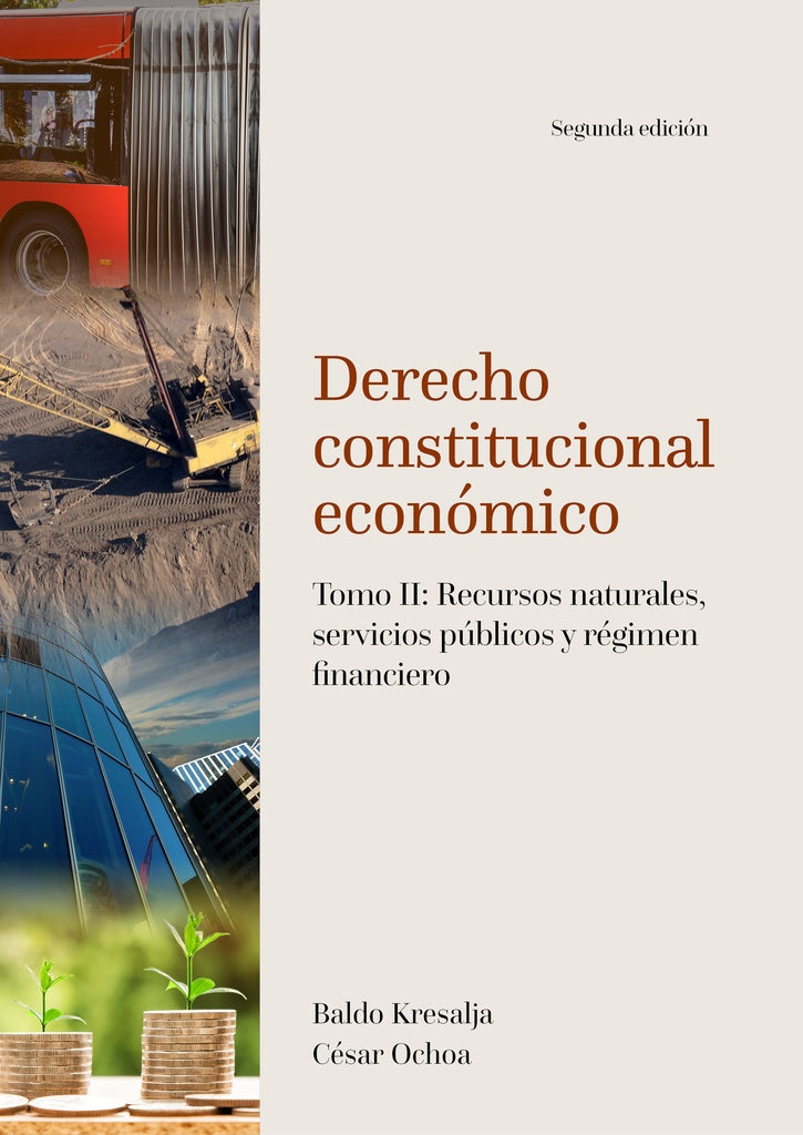 Derecho constitucional economico. Tomo II: Recursos naturales, servicios publicos y regimen financie | Cesar Ochoa Cardich