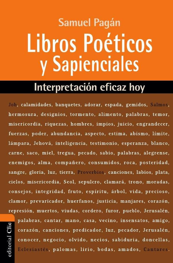 Libros Poeticos y Sapienciales | Samuel Pagan