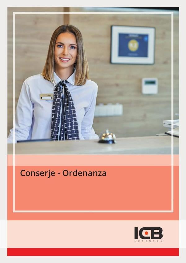 Conserje - Ordenanza | Editores ICB